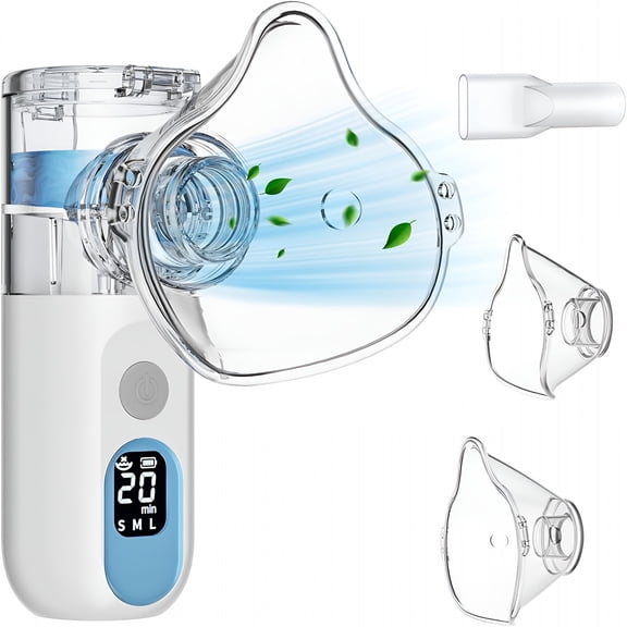 HIBIBUD Portable Humidifier Machine with LCD Display,3 Modes portable humidifiers for travel