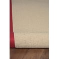 thumbnail image 5 of Linon Athena 4' x 6' Area Rug Natural & Red, 5 of 8