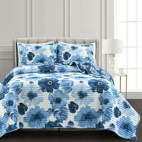 Leah 3-Piece Quilt Set by Lush Decor