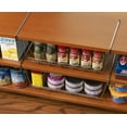 thumbnail image 4 of More Inside Chrome Medium Under Shelf Cabinet Organizer 15" wide x 6" deep X 10" high., 4 of 6