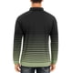 thumbnail image 4 of Seeotter Mens Fashion Long Sleeve Shirts Casual Golf Shirts Color Block Cotton Top, 4 of 7