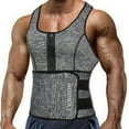 thumbnail image 6 of Men Vest Neoprene Sweat Tank - Gray M, 6 of 10