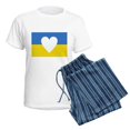 thumbnail image 5 of CafePress - Ukraine Heart Pajamas - Women's Short Sleeve Print T-Shirt and Pants Light Cotton Pajama Set, 5 of 7