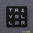 thumbnail image 2 of Parche bordado con eslogan, parches termoadhesivos para ropa, parches bordados, ropa, chaquetas, parches termoadhesivos, insignias para coser, PE4168CT, 2 of 5