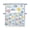 Blue, variant on Cute Snowman Kitchen Curtains Sets 24 Inch Length with Valance, Yellow Weather Snowy Rainy Sun Rainbow Swag Valances and Tiers Curtain Set Swag Curtains for Living Room, Bathroom, Bedroom, Cafe