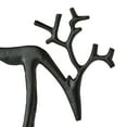 thumbnail image 3 of Reindeer Statues Imitation Metal Resin Deer Sculpture, Black Finish European-Style Modern Decorative, Christmas Tabletop Ornaments for Mantel Fireplace Living Room Bedroom Home Decor B, 3 of 6