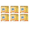 Wet Ones Antibacterial Hand And Face Wipes, Citrus Scent, Singles - 24 Ea, 6 Pack