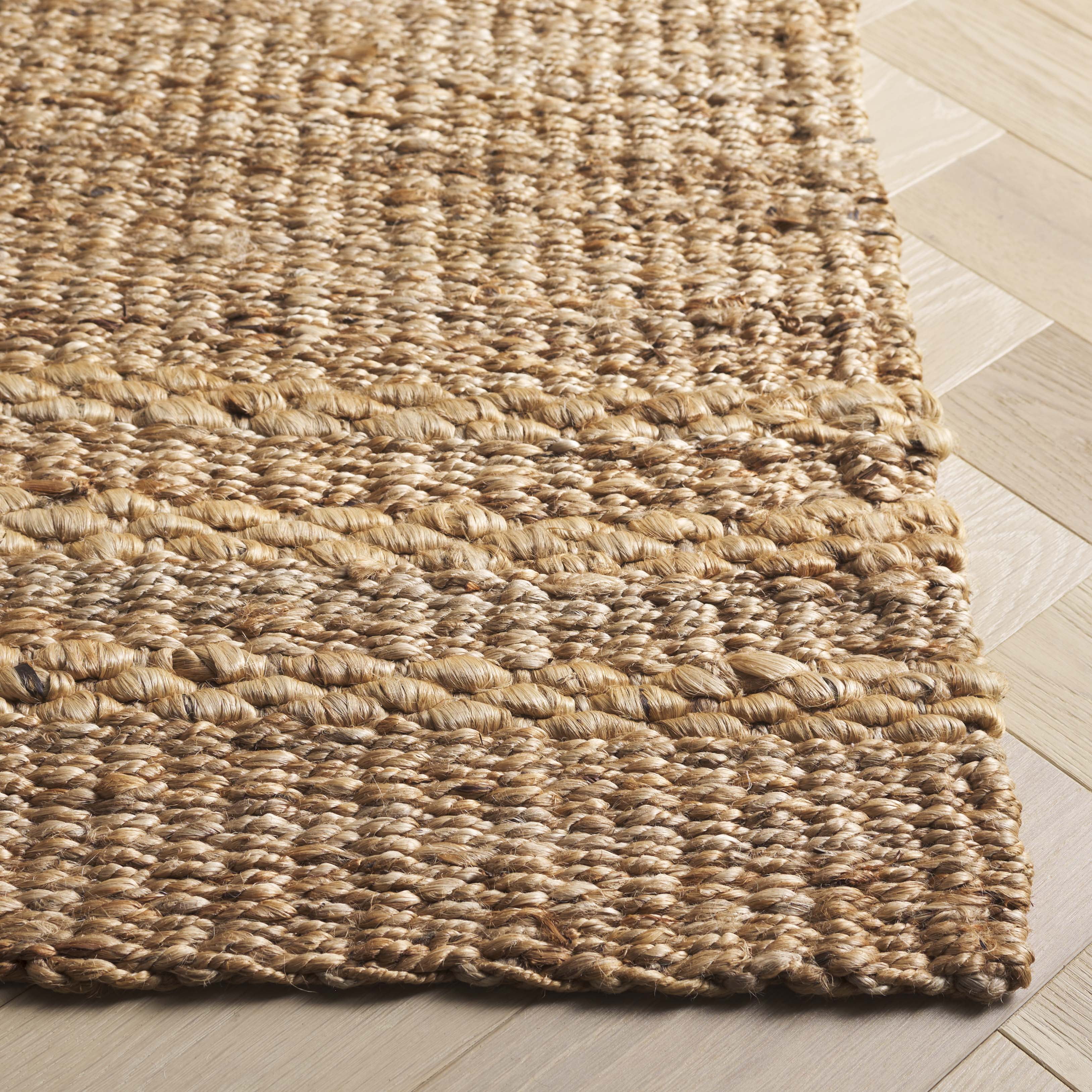 SAFAVIEH Natural Fiber Trinity Solid Area Rug, Natural, 8' x 10'