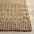 thumbnail image 3 of SAFAVIEH Natural Fiber Trinity Solid Area Rug, Natural, 6' x 6' Square, 3 of 7