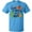Pacific Blue, variant on Inktastic Happy Cinco De Mayo Sombrero, Cactus, Flowers T-Shirt