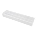 thumbnail image 4 of Rectangular Floral Centerpiece For Dining Table, Clear Acrylic Flower Vase, Low Floral Vases For Centerpieces, 4 of 8