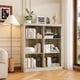 thumbnail image 2 of Yeshouse Estantería modular de 6 cubos, librería de 135 cm de altura con diseño antivuelco, estantería organizadora moderna independiente para sala de estar, dormitorio u oficina en casa, 2 of 6