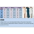 thumbnail image 3 of GZWYHT Dresses for Women 2025,Maxi Dresses Sexy Dress Formal Gowns And Evening Dresses Sheath Sleeve Party Club Wrap Mini Dress Long Sleeve Dress,Bodycon Dresses,Green Dress,Petite Dresses XL, 3 of 5