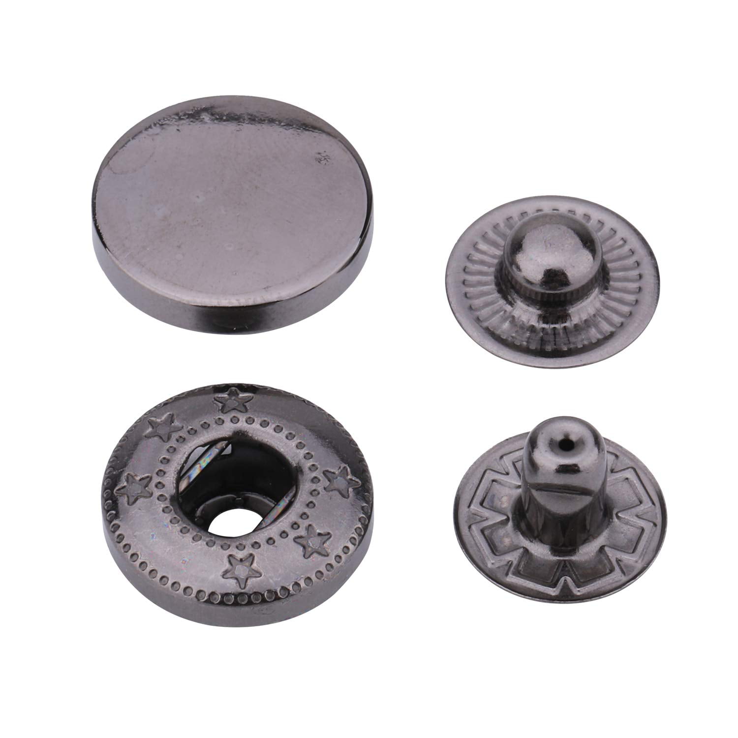 Dritz Metal D Rings 3/4 4/Pkg Nickel
