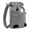 thumbnail image 1 of Sac à Dos pour Animaux de Compagnie pour Chat et Chiens, Sac de Voyage à l'Avant pour Chien, Transport pour Animaux, Petits et Moyens Chiens, Bouledogue, Chiot, Rayures Rouges et Bleues, 1 of 4