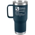 thumbnail image 1 of Prescription Coffee Rx Tumblers 20oz Travel Tumbler/Navy, 1 of 1