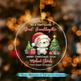 thumbnail image 2 of To A Very Loved Great Granddaughter Christmas Tree Ornament 2025 - Polar Bear Xmas Gift From Great Grandparents - Custom Text Name, 2 of 5