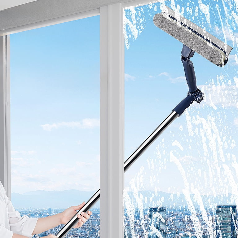 Long Handle Magnetic Window Cleaner for High-Rise Buildings