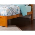 thumbnail image 3 of Atlantic Furniture Nantucket Queen Storage Platform Bed in Caramel, 3 of 10