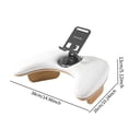 thumbnail image 6 of Manicure Arm Rest Nail Art Pillow Phone Holder U Shaped Microfiber PU Leather Cushion for Salon Tech Home Use, 6 of 6
