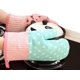 thumbnail image 3 of Juego de 2 Guantes de Cocina MACHAO Algodón Resistentes al Calor Azul Punteado, 3 of 4