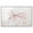 White Frame, variant on Relief Ribbons Framed High-Gloss Acrylic Glass Wall Art Fashion Wall Art by Art Remedy, Gold Frame, 45 x 30