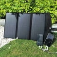 thumbnail image 1 of 5V 28W Foldable Solar Panel Charger USB Output Fast Solar Charging Mobile Phones Power Bank Waterproof Solar Panel, 1 of 7