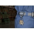 thumbnail image 2 of Key-Bak Super 48 Locking Professional Heavy Duty Self Retracting Key Reel with Retractable Kevlar Cord, 48" Black (2 Pack), 2 of 4