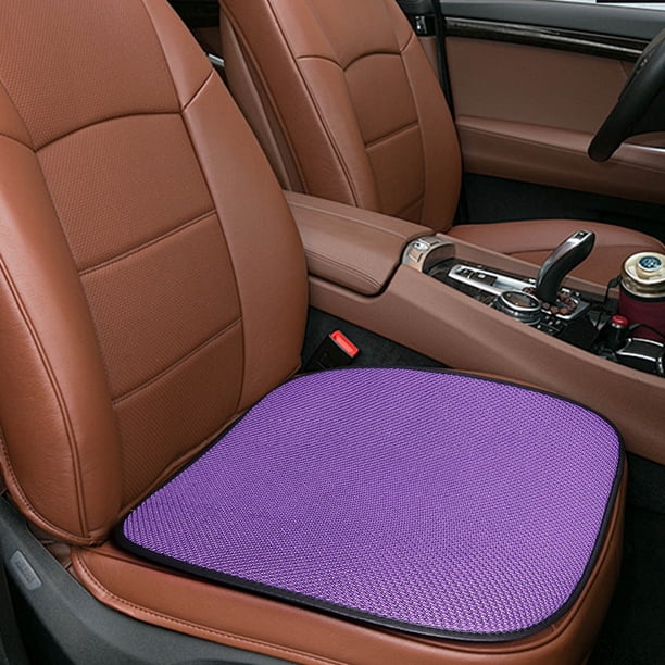 Cojín para asiento de coche, protector de asiento de coche, fundas para asientos delanteros y traseros de coche, antideslizante, transpirable, para SUV, cojín de asiento transpirable.