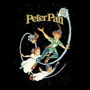 Mens Peter Pan Peter Flying Wendy Graphic T-Shirt