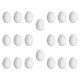 thumbnail image 5 of 20 huevos de paloma de simulación sólida, herramienta agrícola para guiar palomas de carreras blancas para la eclosión de palomas., 5 of 9