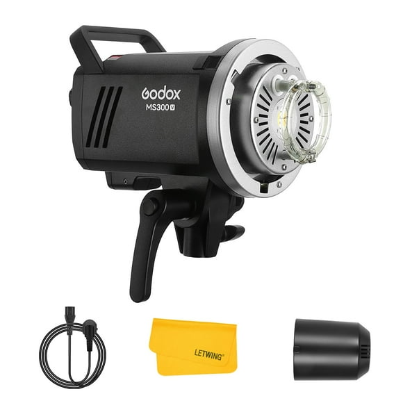 Linterna estroboscópica de estudio Godox MS300V MS300-V 300W 110V