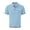 #03Dark Gray, variant on Premium Ice Silk Waffle Knit Polo Men Classic Horse Logo Contrast Cuff Solid Color Casual Short Sleeve Tee Gray XL