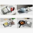thumbnail image 4 of little home Silicone Sink Saddle Mat Kitchen Sink Protector Divider Mat Heat Resistant Pad, 4 of 10