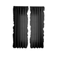 thumbnail image 2 of shyuyusa Solid Color Curtain 39.4*78.7 Inch Simple Ruffle Edge Light Filtering Sheer For Window Decor, 2 of 6