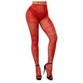 thumbnail image 1 of Collants en Résille Colorés pour Femmes, Bas Résille Ajustés pour Adultes, Mode et Confort, 1 of 5
