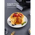 thumbnail image 3 of Yabano Belgian Waffle Maker - Professional Rotating Waffle Iron with Double Flip Technology, Nonstick Plates, Removable Drip Tray & Cool-Touch Handle, 3 of 7