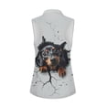thumbnail image 2 of Whosucclay Dog Break Womens Sleeveless Golf Shirt for Ladies, Casual Relaxed Comfort Womens Golf Shirt for Outdoor Hiking Sports Tennis, 2 of 7