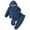 Navy, variant on Kids Clothes Boys Clothes Ribbed Long Sleeve Hoodie Sweatshirt and Sweatpants 2Pcs Fall Winter Outfits Size 6 9 Months,(Beige 6-9 Months)