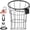 Black B, variant on Basketball Net Black B Heavy Duty Rustproof Steel 12-loop Replacement for Indoor Outdoor Hoops