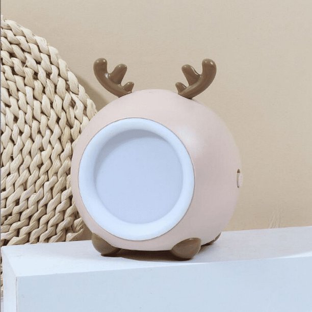1pc Nursery Night Light, The LED Bedside Lamp For Breastfeeding And Sleep Aid, USB Rechargeable,Three Colors Adjustable, For Babies And Kids Bedrooms