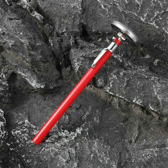 MEIBUTYUP Auto Mechanical Thermometer for Car Use, Red, No Battery Required, Easy to Install and