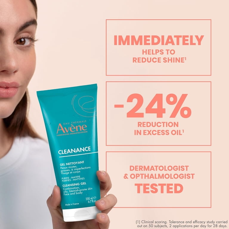 Aveneシリーズ Avene Cleanance Cleansing Gel - Soap Free Cleanser for Acne Prone