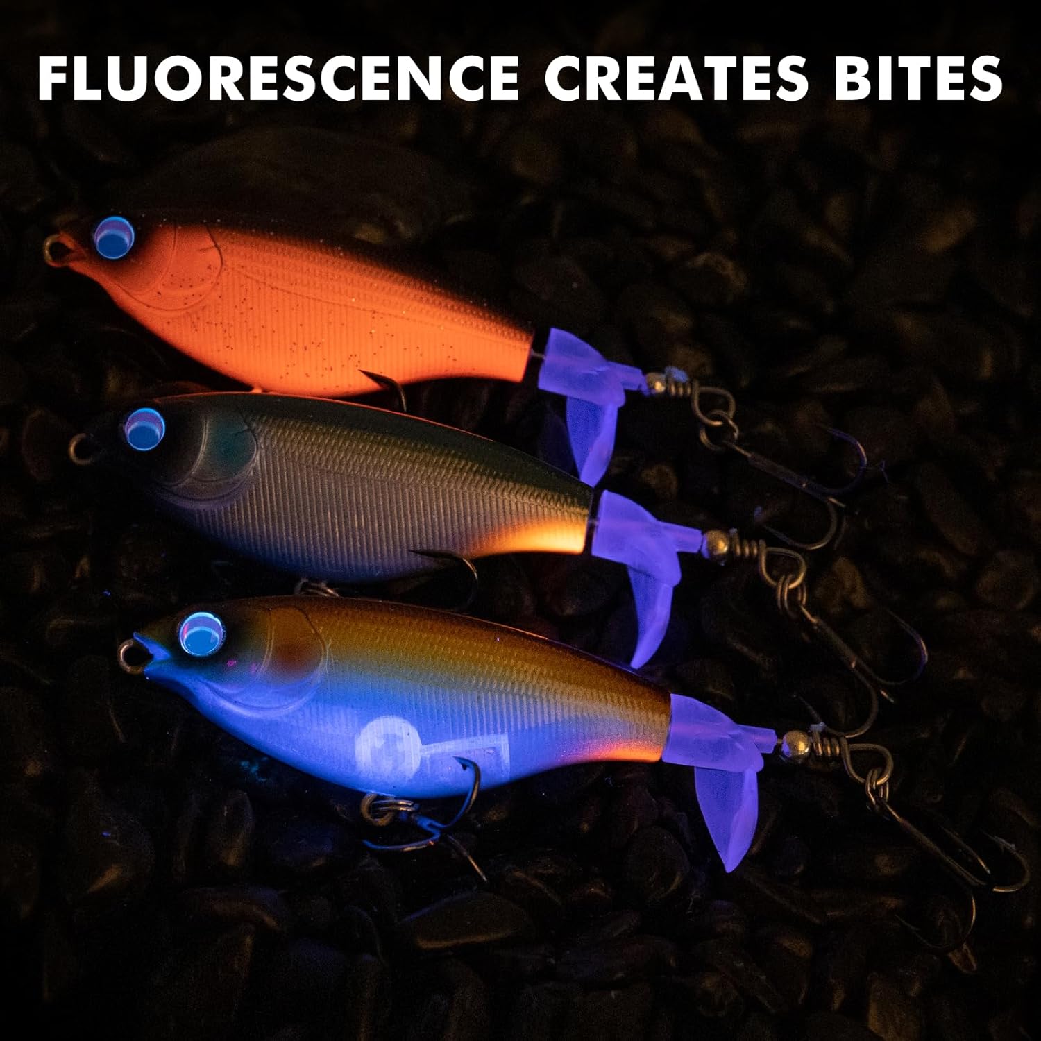 TRUSCEND Popobait Fishing Lures with BKK Hooks, Easy Catch: Instant Startup, Longer Cast, Balanced Spray/Sound/Swim, Topwater Plopper Bait for Bass, Walleye, Catfish, Pike, Great for Family Fishing