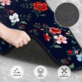 thumbnail image 3 of Fotbe Vintage Rose Juego de 4 Tapetes para Auto con Estampado – Alfombrillas de Goma Reforzada, Diseño Antideslizante, Protección para Todo el Año – Vehículos, Autos, Camionetas y SUVs, 3 of 7