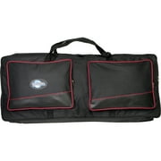 World Tour Deluxe WOR KBWK225 Carrying Case Musical Keyboard, Cable, Power Supply, Accessories, Books