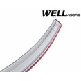 thumbnail image 4 of WellVisors Side Window Wind Deflector Visors - Toyota Yaris 4 Doors Sedan 2007 2008 2009 2010 2011 2012 Aerodyn Series, 4 of 4