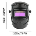 thumbnail image 5 of Tignapoo Casque de Soudage à Gradation Automatique Alimenté par Énergie Solaire avec Lentilles Interchangeables pour Protection Haute Température et Sécurité Améliorée, 5 of 5