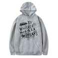 thumbnail image 4 of Sudaderas con capucha de ensueño para quien quiera escuchar sudaderas unisex moda divertida casual ropa de calle, 4 of 4