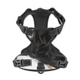 thumbnail image 4 of Lsque Black And White Boston Terrier Dog Harness, No-Pull Pet Harness with 2 Leash Clips, Adjustable Soft Padded Dog Vest with Easy Control Handle for Large Dogs-Small, 4 of 9